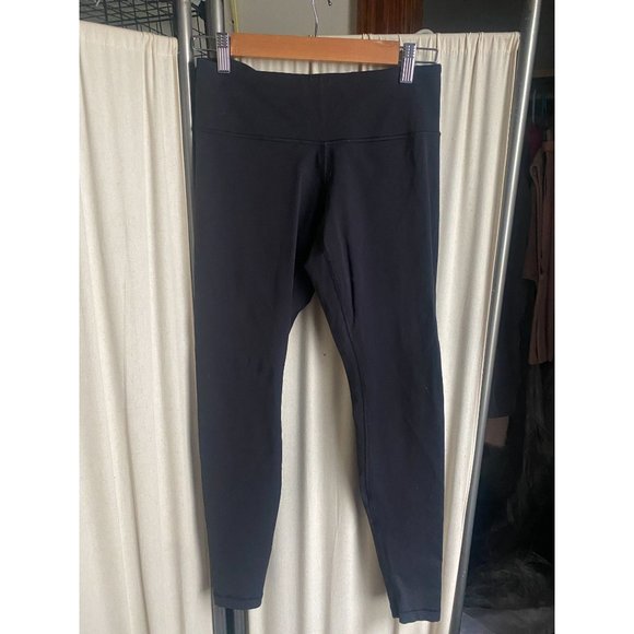 lululemon athletica Pants - GUC Lululemon WunderUnder Black Leggings Sz 8 Full Length High Waist Yoga